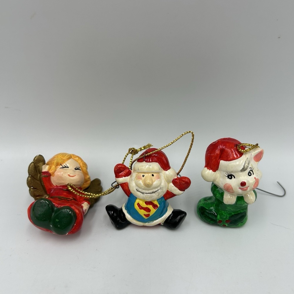 Vintage ENESCO Christmas Ornaments